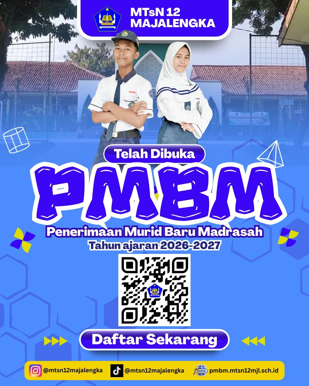 Penerimaan Murid Baru Madrasah MTsN 12 Majalengka 2026 Dibuka